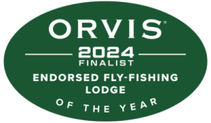 Orvis Endorsed Fly-Fishing Lodge of the Year Finalist 2024 Badge